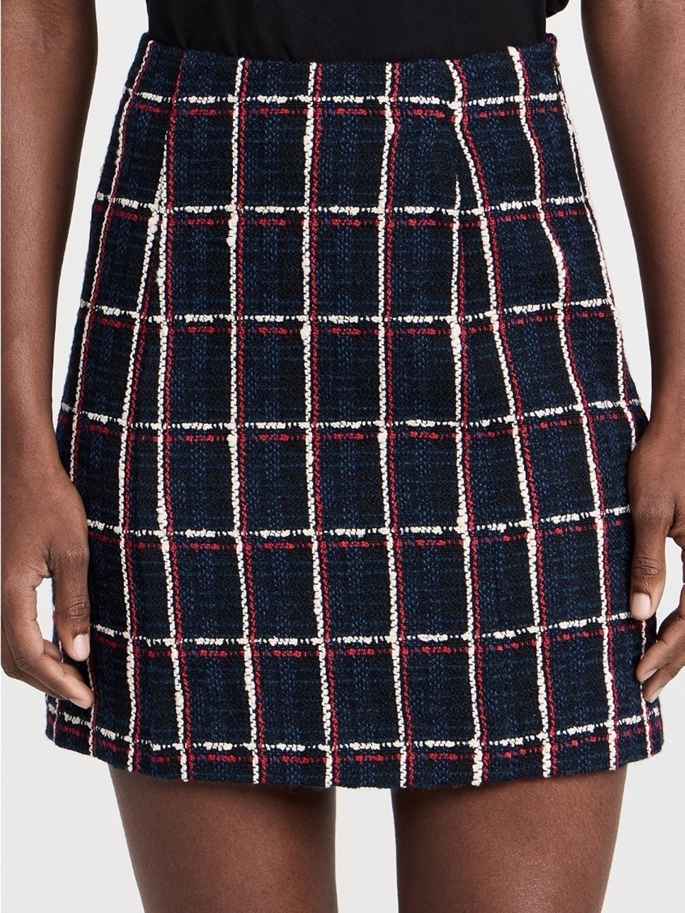 FAVORITE DAUGHTER The First Wife Miniskirt Tweed